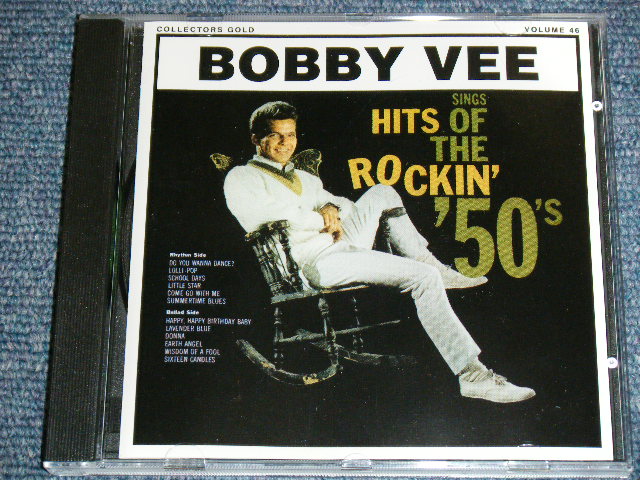 画像1: BOBBY VEE - HITS OF THE ROCKIN' 50's ( ORIGINAL ALBUM + BONUS TRACKS ) / 1994 US ORIGINAL Brand New CD  