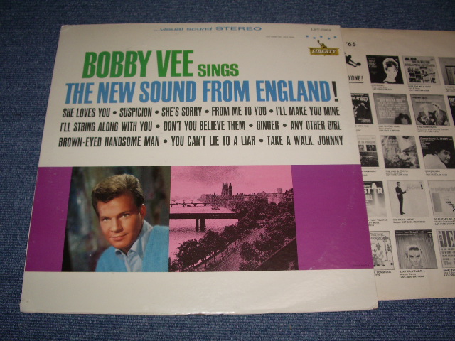 画像1: BOBBY VEE - SINGS THE NEW SOUND FROM ENGLAND / 1964 STEREO US ORIGINAL LP 