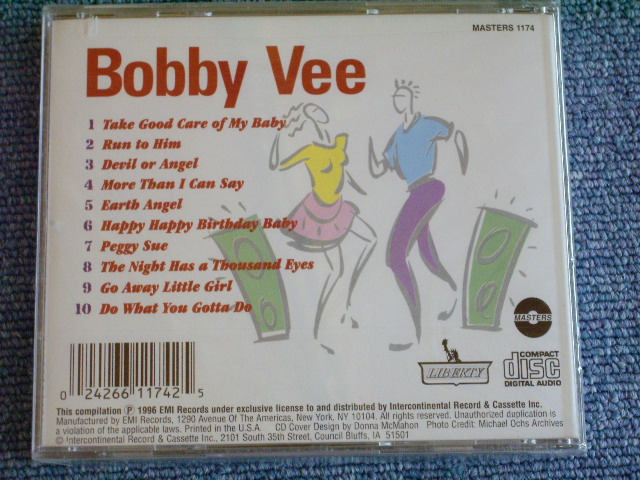 画像: BOBBY VEE - FAVORITES / 1996 US SEALED NEW CD OUT-OF-PRINT now  