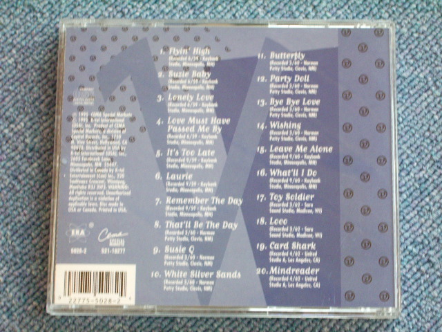 画像: BOBBY VEE and THE SHADOWS - THE EARLY ROCKIN' YEARS / 1995 US SEALED NEW CD OUT-OF-PRINT now  