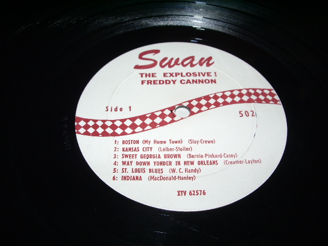 画像: FREDDY CANNON - THE EXPLOSIVE!(1st DEBUT ALBUM : Ex++/Ex+++ ) / 1960 MONO US ORIGINAL LP  