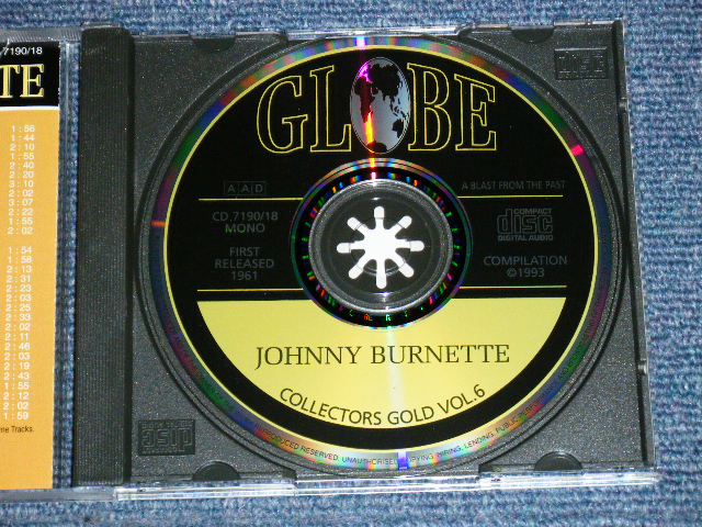 画像: JOHNNY BURNETTE - JOHNNY BURNETTE SINGS ( ORIGINAL ALBUM + BONUS ) / 1993 US ORIGINAL Brand New CD 