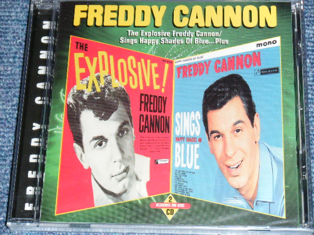 画像1: FREDDY CANNON - THE EXPLOSIVE!+SINGS HAPPY SHADES OF BLUE ...PLUS ( 2 in 1 + Bonus) / 2001 UK ORIGINAL Brand New Sealed CD 