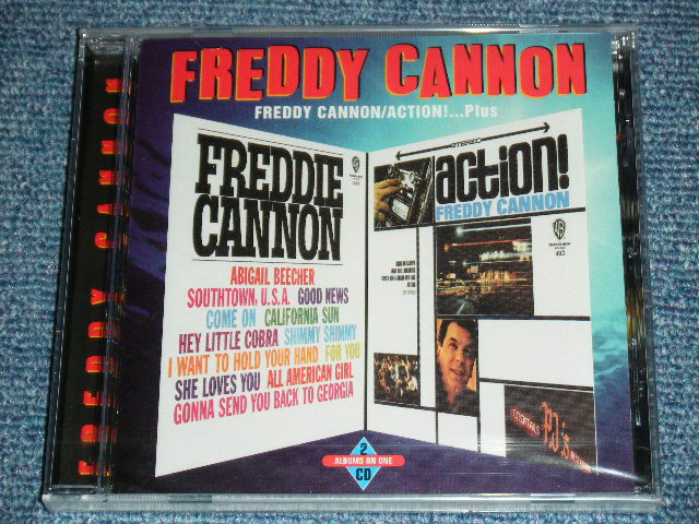 画像1: FREDDY CANNON - FREDDY CANNON + ACTION ...PLUS ( 2 in 1 + Bonus) / 2001 UK ORIGINAL Brand New Sealed CD 