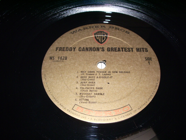画像: FREDDY CANNON - GREATEST HITS (Ex/Ex+++ )  / 1966 US AMERICA ORIGINAL STEREO Used LP 