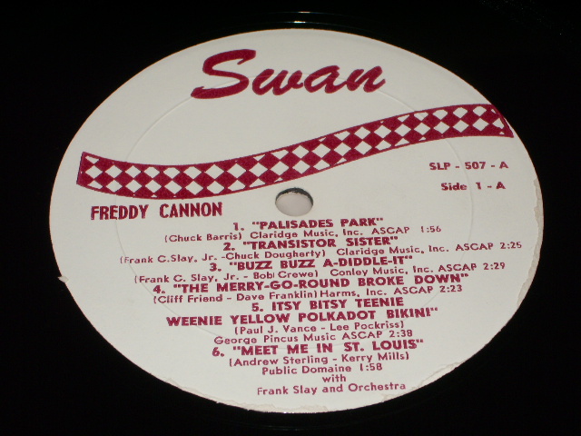 画像: FREDDY CANNON - PALISADES PARK ( Ex++/Ex+++ ) / 1962 US AMERICA ORIGINAL MONO Used LP 