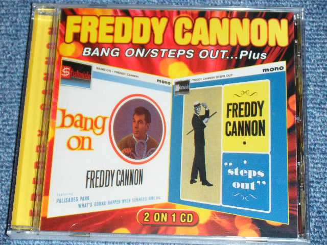 画像1: FREDDY CANNON - BANG ON + STEPS ...PLUS ( 2 in 1 + Bonus) / 2002 UK ORIGINAL Brand New Sealed CD 