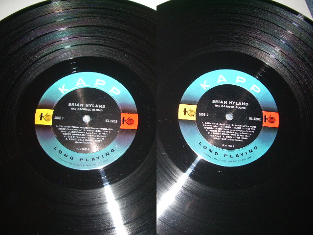 画像: BRIAN HYLAND - THE BASHFUL BLOND ( Multi Color Label : Ex+/Ex+++ Looks: MINT- )  / 1960 US AMERICA ORIGINAL MONO Used LP  