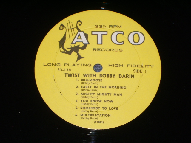 画像: BOBBY DARIN - TWIST WITH BOBBY DARIN / 1961 US ORIGINAL 1st Press Label MONO LP 