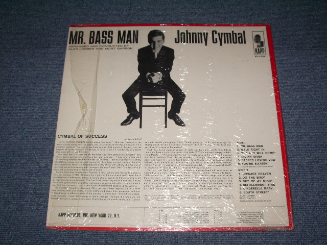 画像: JOHNNY CYMBAL - MR.BASS MAN ( MINT-/MINT- ) / 1963 US ORIGINAL MONO LP  