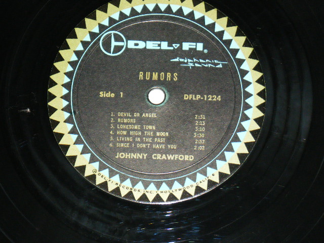 画像: JOHNNY CRAWFORD - RUMORS / 1963 US ORIGINAL MONO LP  