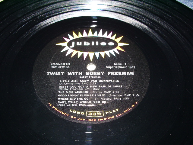 画像: BOBBY FREEMAN - TWIST WITH / 1962 MONO US ORIGINAL LP  