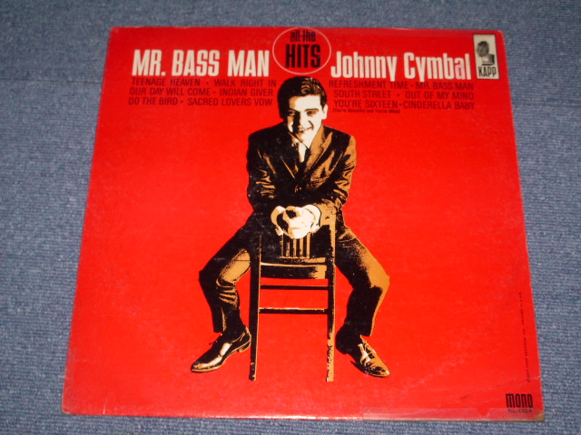 画像1: JOHNNY CYMBAL - MR.BASS MAN ( Ex/Ex+++ Looks:Ex++ ) / 1963 US ORIGINAL MONO LP  