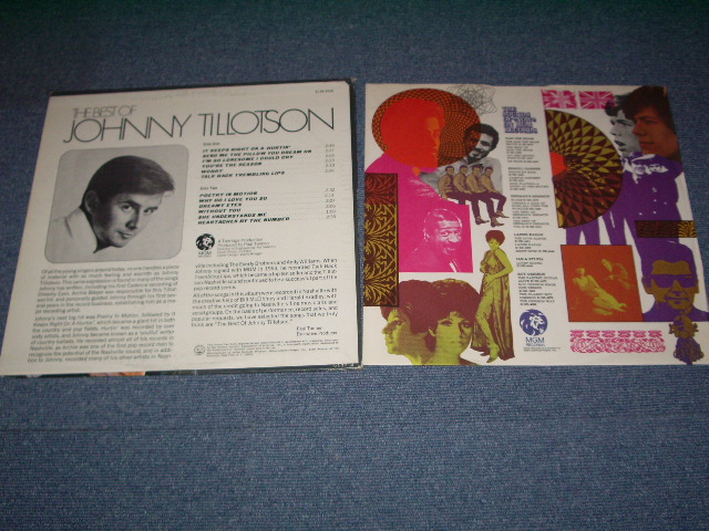 画像: JOHNNY TILLOTSON - THE BEST OF / 1968 US ORIGINAL Stereo LP  