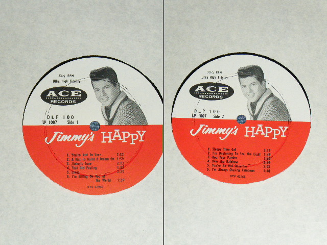 画像: JIMMY CLANTON - JIMMY'S HAPPY, JIMMY'S BLUE / 1960 US ORIGINAL MONO 2LP's With POSTER 