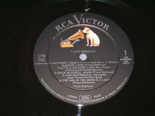 画像: FLOYD ROBINSON - FLOYD ROBINSON / 1960 US ORIGINAL MONO LP  