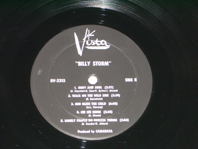 画像: BILLY STORM - BILLY STORM (Ex++/Ex+++ B-3:Ex+ WOBC) / 1963 US AMERICA ORIGINAL MONO Used LP  