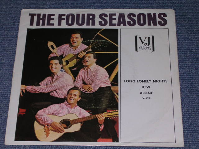 画像: THE 4 FOUR SEASONS -  LONG LONELY NIGHTS / 1964 US ORIGINAL White Label Promo 7" Single With PICTURE SLEEVE  