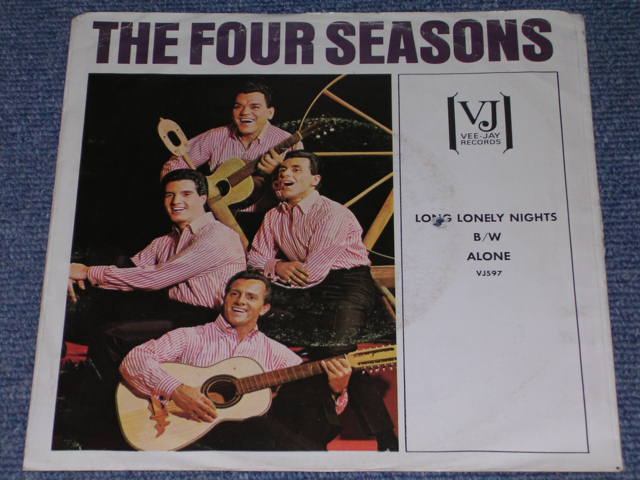 画像1: THE 4 FOUR SEASONS -  LONG LONELY NIGHTS / 1964 US ORIGINAL White Label Promo 7" Single With PICTURE SLEEVE  