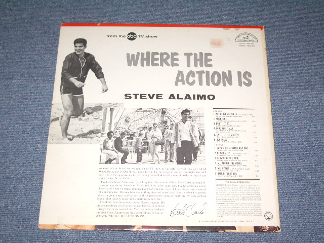 画像: STEVE ALAIMO - WHERE THE ACTION IS / 1965 US ORIGINAL Stereo LP  