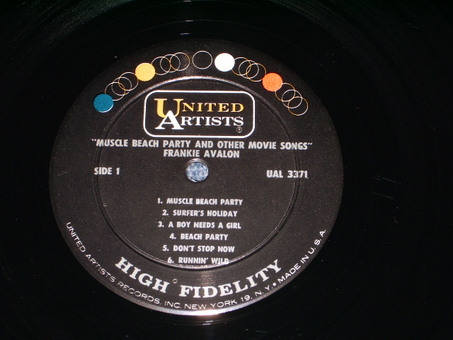 画像: FRANKIE AVALON - MUSCLE BEACH PARTY (Ex+/MINT-) / 1964 US ORIGINAL MONO Used LP  
