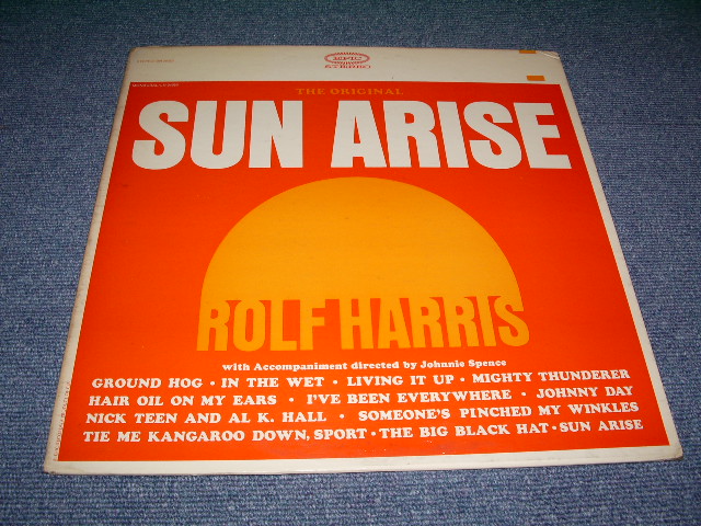 画像1: ROLF HARRIS - TIE ME KANGAROO DOWN, SPORT & SUN ARISE (悲しきカンガルー) / 1963 US STEREO LP 