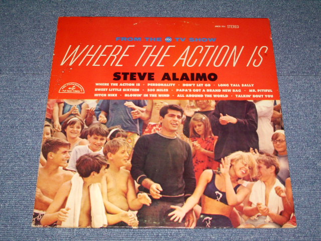 画像1: STEVE ALAIMO - WHERE THE ACTION IS / 1965 US ORIGINAL Stereo LP  