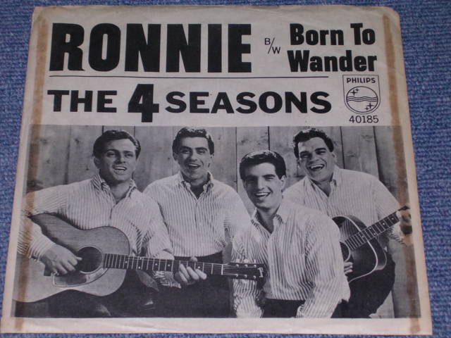 画像1: THE 4 FOUR SEASONS -  RONNIN / 1964 US ORIGINAL White Label Promo 7" Single With PICTURE SLEEVE  