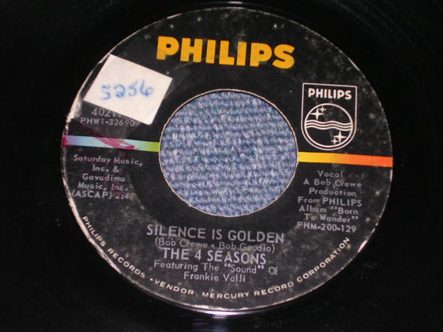 画像: THE 4 FOUR SEASONS -  RAG DOLL / 1964 US ORIGINAL 7" Single  