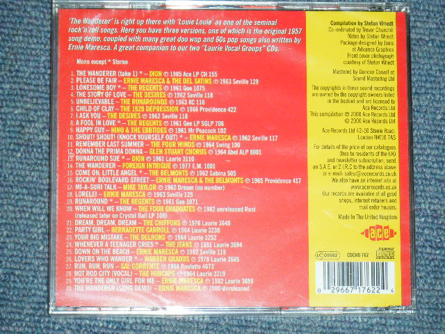 画像: v.a.OMNIBUS - THE ORIGINAL WANDERER : The Songs and Sounds of ERNIE MARESCA / 2000 UK Original Brand N ew SEALED CD  