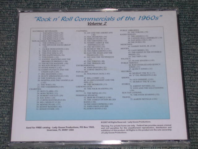 画像: VA OMNIBUS - ROCK N' ROLL COMMERCIALS OF THE 1960s VOL.2 / 2007 US BRAND NEW SEALED CD 