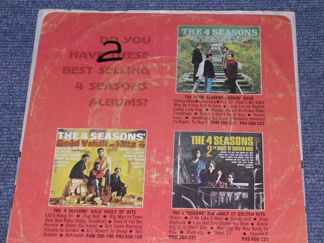画像: THE 4 FOUR SEASONS - BEGIN' / 1967 US ORIGINAL 7" Single With PICTURE SLEEVE 