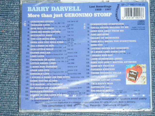 画像: BARRY DARVELL - MORE THAN JUST GERONIMO STOMP / 1995 GERMAN Original Brand N ew SEALED 2CD 