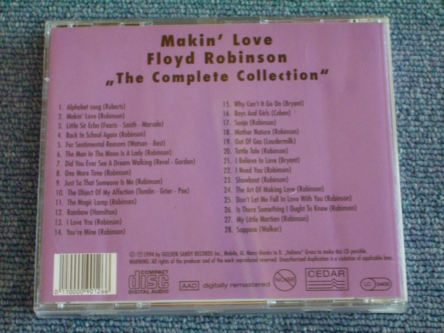 画像: FLOYD ROBINSON -MAKIN' LOVE / 1994 EUROPEAN PRESS BRAND NEW CD  