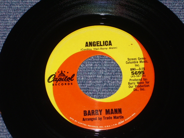 画像: BARRY MANN - LOOKING AT TOMORROW / 1966 US ORIGINAL 7" SINGLE  