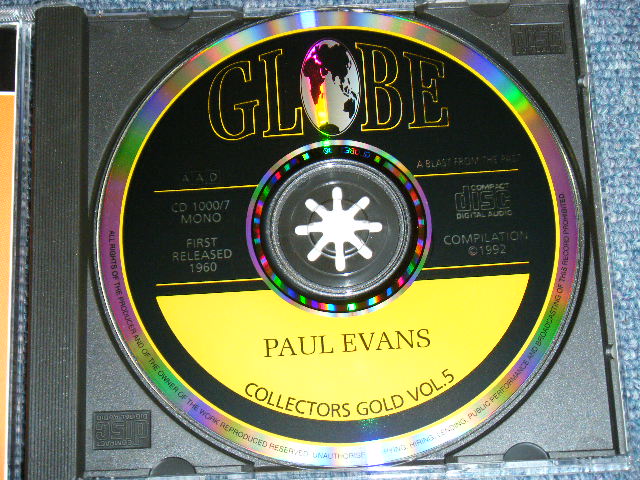 画像: PAUL EVANS - SINGS THE FABULOUS TEENS ( ORIGINAL ALBUM + BONUS TRACKS ) / 1993 US ORIGINAL Brand New CD  