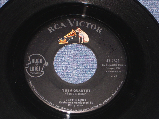 画像: JEFF BARRY - ALL YOU NEED IS QUATER / 1960 US Original 7" Single  