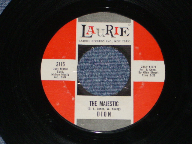 画像: DION - THE WANDERER / 1961 US Original 7" Single 