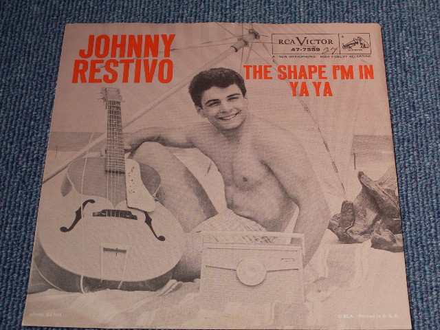 画像1: JOHNNY RESTIVO - THE SHAPE I'M IN / 1960s US ORIGINAL 7"SINGLE With PICTURE SLEEVE  