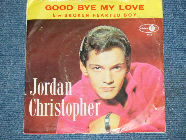 画像: JORDAN CHRISTOPHER - BROKEN HEARTED BOY / 1963 US Original 7" Single With PICTURE SLEEVE 