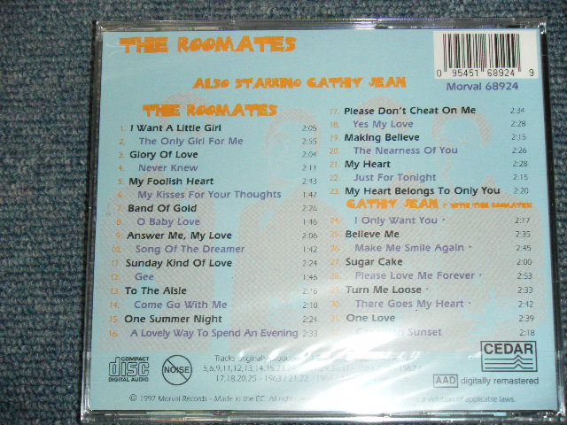 画像: THE ROOMATES - ALSO STARRING CATHY JEAN / EUROPE ORIGINAL Brand New Sealed CD  