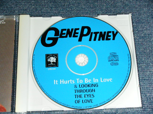 画像: GENE PITNEY - IT HURT TO BE IN LOVE & LOOKING THROUGH THE EYES OF LOVE  ( 2 in 1 ) / 1995 GERMAN  BRAND NEW CD 