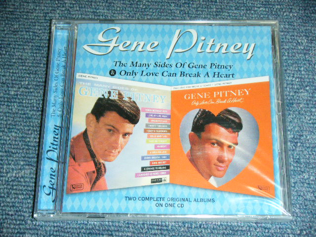 画像1: GENE PITNEY - THE MANY SIDES OF GENE PITNEY + ONLY LOVE CAN BREAK A HEART ( 2 in 1 ) / 1997 UK BRAND NEW Sealed  CD  