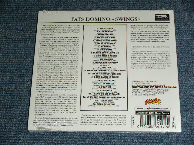 画像: FATS DOMINO - SWINGS  / 1999 FRANCE BRAND NEW Sealed  CD  