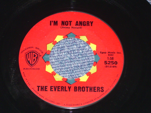 画像: The EVERLY BROTHERS - CRYING IN THE RAIN / 1961 US ORIGINAL 7"SINGLE With PICTURE SLEEVE 
