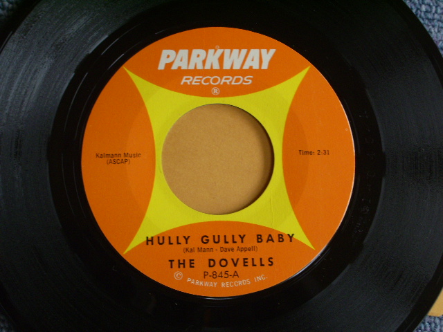 画像: THE DOVELLS - HULLY GULLY BABY (Ex-/Ex++) / 1962 US AMERICA ORIGINAL Used 7"SINGLE With PICTURE SLEEVE  