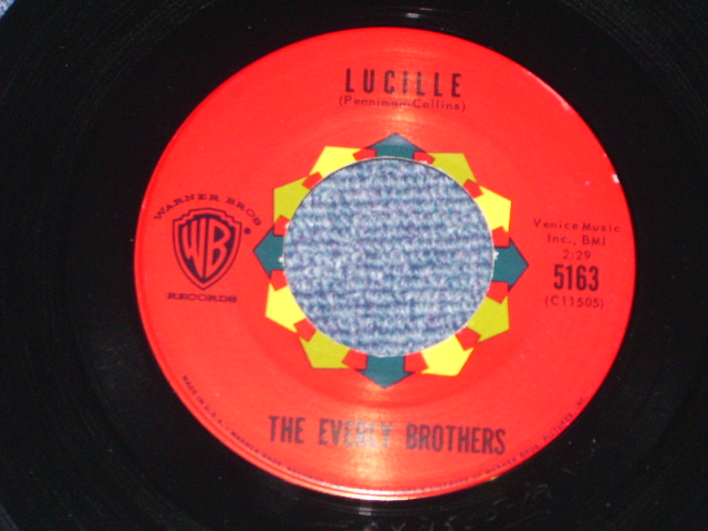 画像: The EVERLY BROTHERS - SO SAD / LUCILLE ( Ex+++/MINT- ) / 1960 US ORIGINAL 7"SINGLE With PICTURE SLEEVE