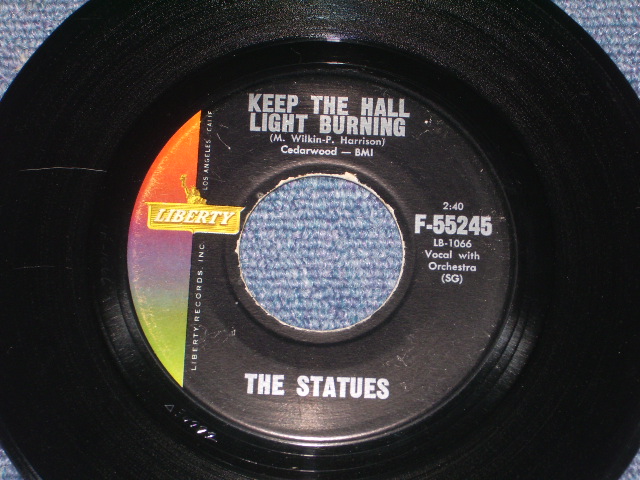 画像: THE STATUES ( Aka: GARY MILES ) - BLUE VELVET / 1959 US ORIGINAL 7" SINGLE