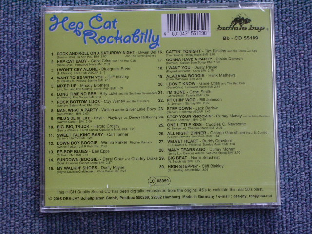 画像: V.A. OMNIBUS - HEP CAT ROCKABILLY / 2008 GERMANY Brand New SEALED CD 