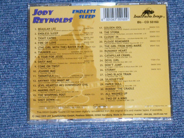 画像: JODY REYNOLDS - ENDLESS SLEEP / 2003 GERMAN ORIGINAL Brand New Sealed CD 